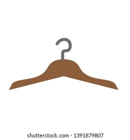 clothes hanger icon- vector illustration
