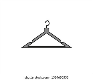 Clothes hanger icons for apps and websites