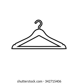 Clothes Hanger Linear icon
