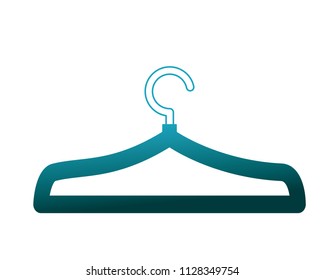 clothes hanger metal empty