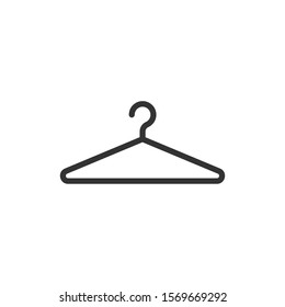 clothes hanger, a popular vector icon