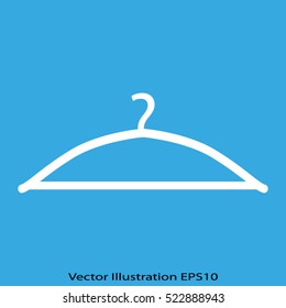 clothes hanger, a popular vector icon, eps10