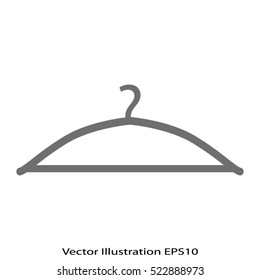 clothes hanger, a popular vector icon, eps10