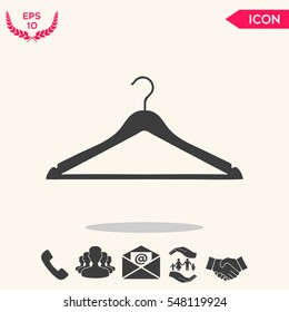 Clothes Hanger silhouette