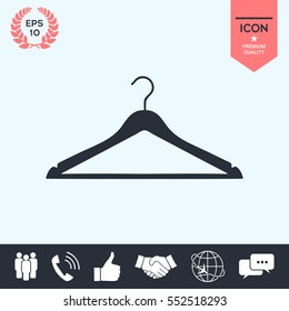 Clothes Hanger silhouette