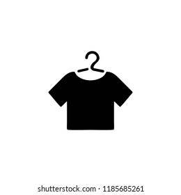 Clothes hanger symbol