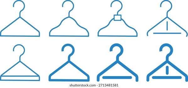 Icono del Vector de la suspensión de la ropa, ilustración de la suspensión de la ropa, moda, elemento de la tienda de ropa, diseño del Vector de la suspensión de la ropa,

