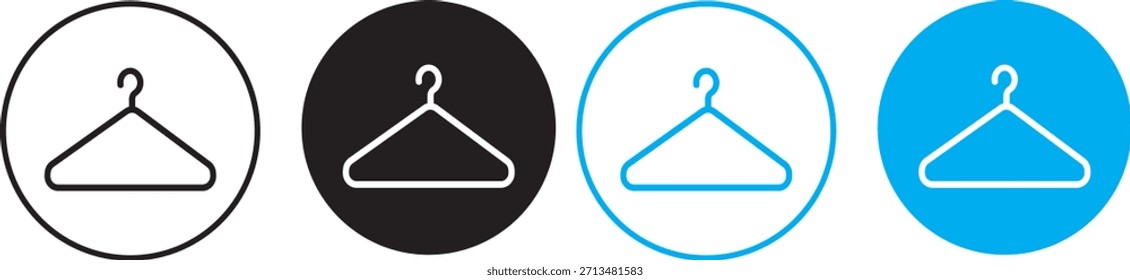 Icono del Vector de la suspensión de la ropa, ilustración de la suspensión de la ropa, moda, elemento de la tienda de ropa, diseño del Vector de la suspensión de la ropa,
