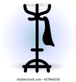 clothes hanger vector illustration