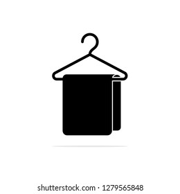 Clothes hangers Icon. Vector concept illustration for design.