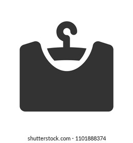 clothes hanging icon