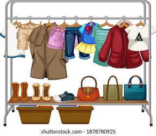 Clothes Rack Clipart Hd Stock Images Shutterstock