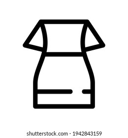 clothes icon or logo isolated sign symbol vector illustration - high quality black style vector icons

