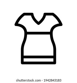 clothes icon or logo isolated sign symbol vector illustration - high quality black style vector icons
