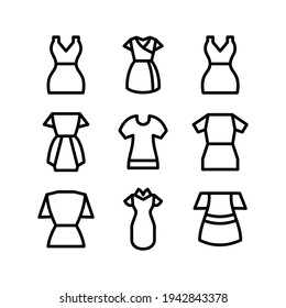 clothes icon or logo isolated sign symbol vector illustration - Collection of high quality black style vector icons
