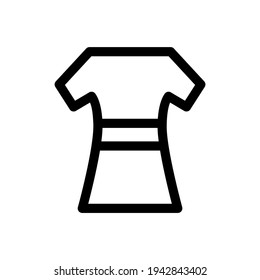 clothes icon or logo isolated sign symbol vector illustration - high quality black style vector icons
