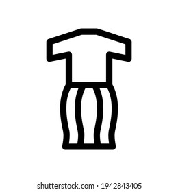 clothes icon or logo isolated sign symbol vector illustration - high quality black style vector icons
