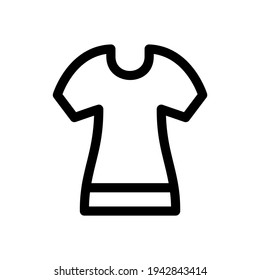 clothes icon or logo isolated sign symbol vector illustration - high quality black style vector icons
