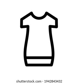 clothes icon or logo isolated sign symbol vector illustration - high quality black style vector icons
