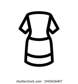 clothes icon or logo isolated sign symbol vector illustration - high quality black style vector icons
