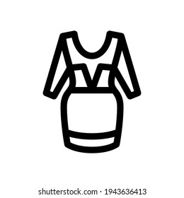 clothes icon or logo isolated sign symbol vector illustration - high quality black style vector icons
