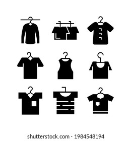 clothes icon or logo isolated sign symbol vector illustration - Collection of high quality black style vector icons
