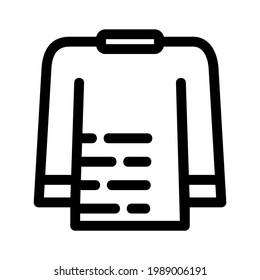 clothes icon or logo isolated sign symbol vector illustration - high quality black style vector icons
