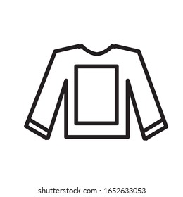 clothes icon logo symbol vector illustration