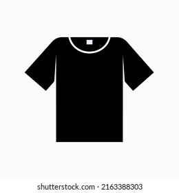 Clothes Icon. T Shirt Symbol - Vector.