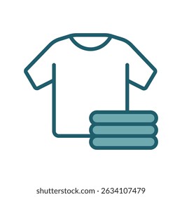 clothes icon vector design template simple and clean