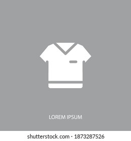 clothes icon. Vector illustration EPS 10.