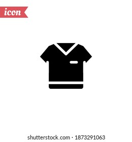 icono de ropa. Ilustración del vector EPS 10.