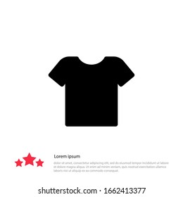 Icono de ropa. Ilustración vectorial. EPS10