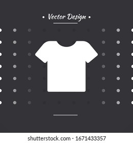Icono de ropa. Ilustración vectorial. EPS10