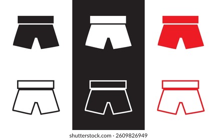 Clothes icon.  Vector illustration. isolated on white and black background. EPS 10