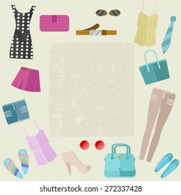 Clothes Icons Set Stock Vector (Royalty Free) 272337428 | Shutterstock
