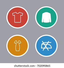 Clothes Icons Set