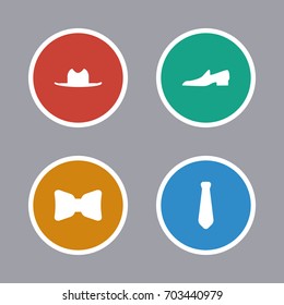 clothes icons set