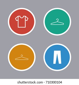 Clothes Icons Set