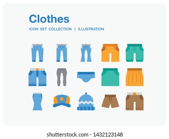 Clothes
Icons Set. UI Pixel Perfect Well-crafted Vector Thin Line Icons. The illustrations are a vector.
