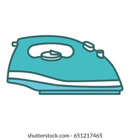 clothes iron isolated icon