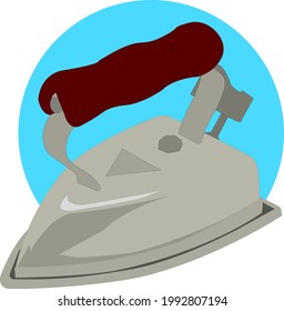 Clothes iron is a small appliance that, when heated, is used to press clothes to remove creases. Domestic irons generally range in operating temperature.