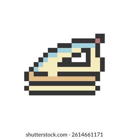 clothes iron tool pixel art