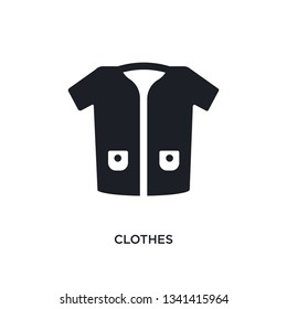 clothes isolated icon. simple element illustration from woman clothing concept icons. clothes editable logo sign symbol design on white background. can be use for web and mobile