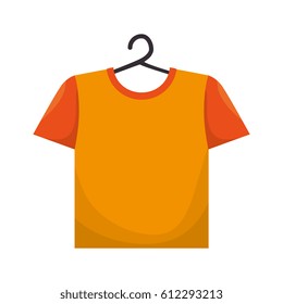 clothes in laundry icon