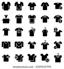 Clothes line icons set. Sweatshirt, hoody, pullover, bathsuit, jacket, evening dress, cardigan, trousers visualization vector illustration. Outline signs of fashion apparel. Editable Stroke