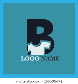 Clothes Logo Letter B Stock Vector (Royalty Free) 1550606771 | Shutterstock