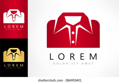 Clothes logo vector shirt design