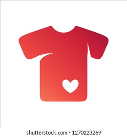 Clothes love logo, Apparel logo