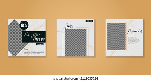 Clothes Minimalis Sosial Media Design Editable